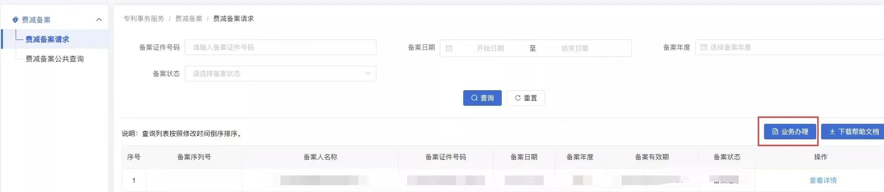 費減備案